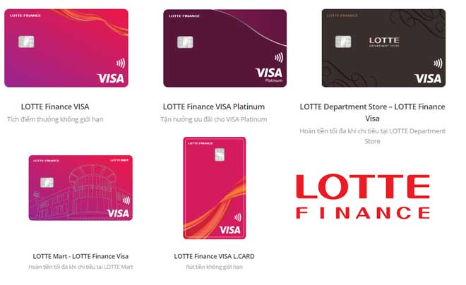 mở thẻ tín dụng LOTTE Finance miễn phí và nhanh