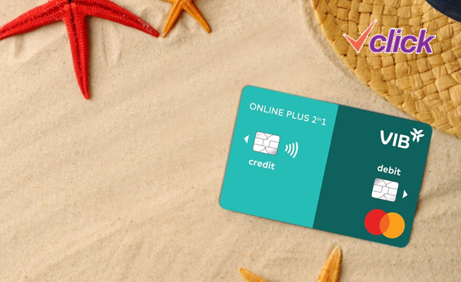 thẻ tín dụng VIB Online Plus 2in1