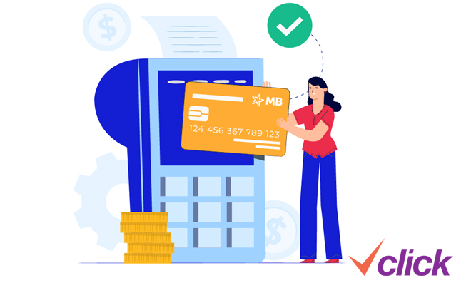 Vay online siêu nhanh qua thẻ tín dụng trên app MBBank