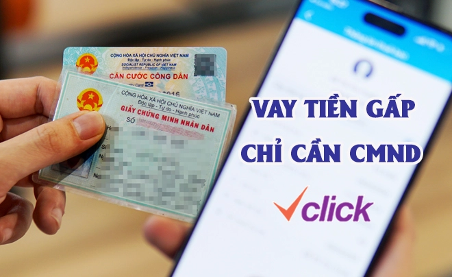 Vay tiền nhanh chỉ cần CCCD: vay trả góp - không thẩm định
