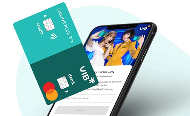  VIB Online Plus 2in1 là thẻ Visa hay thẻ Mastercard