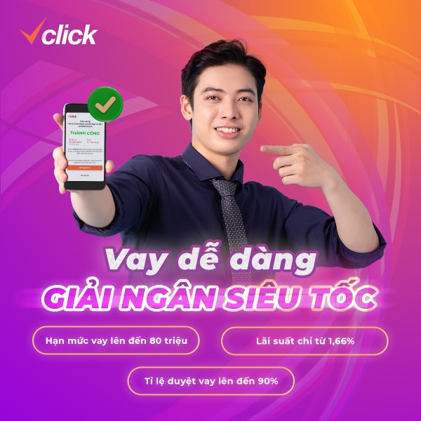 Vay tiền siêu tốc cùng Vclick